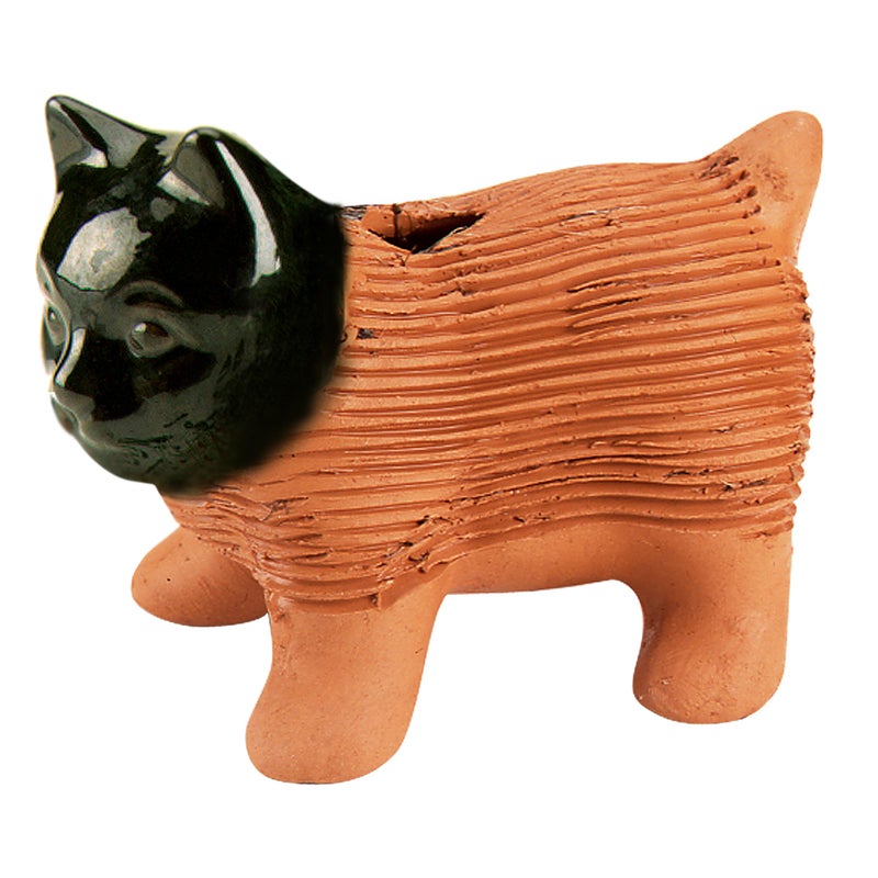 Chia Pet Kitten with Seed Pack, Decorative Pottery Planter, Easy to Do and Fun to Grow, Novelty Gift, Perfect for Any Occasion - Image 2